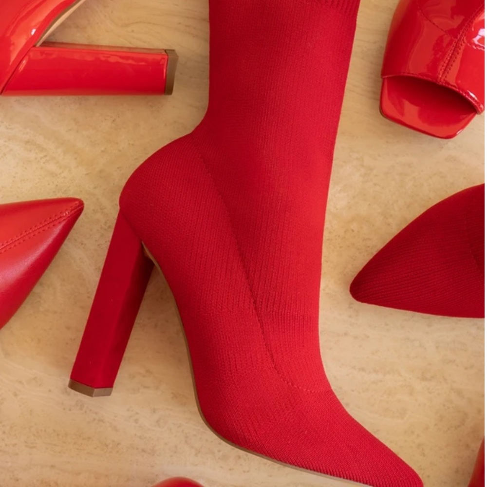 Block Heel Ankle Boots